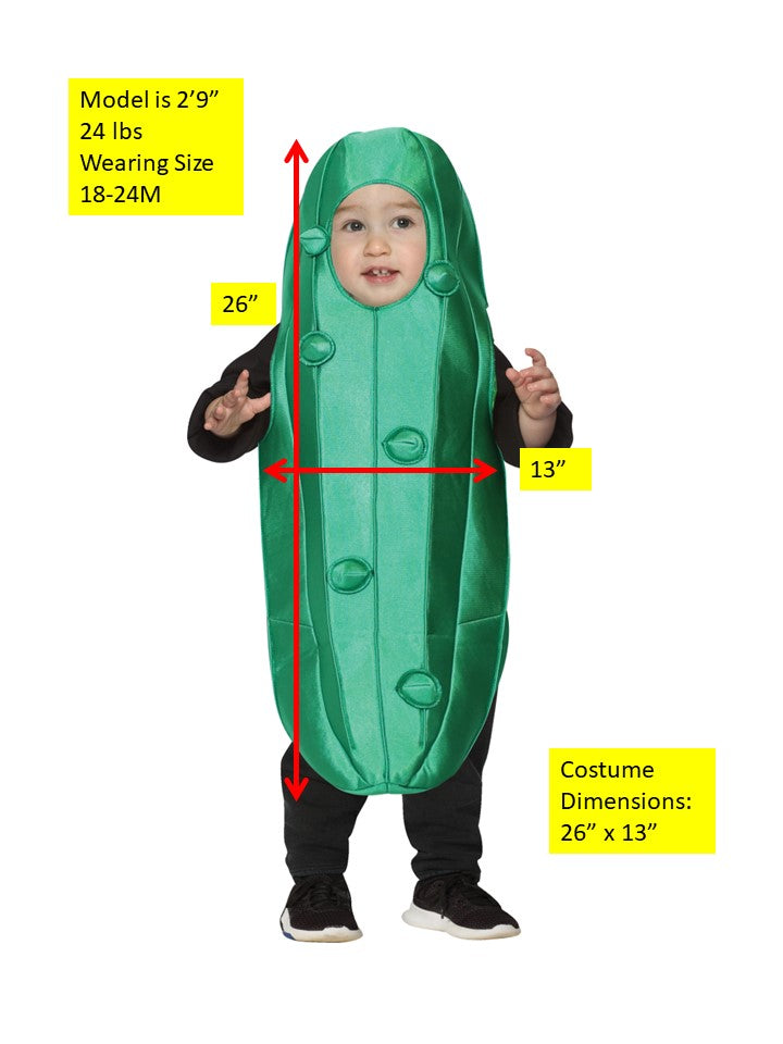 Ultimate Pickle Halloween Costume, Baby Size 18-24