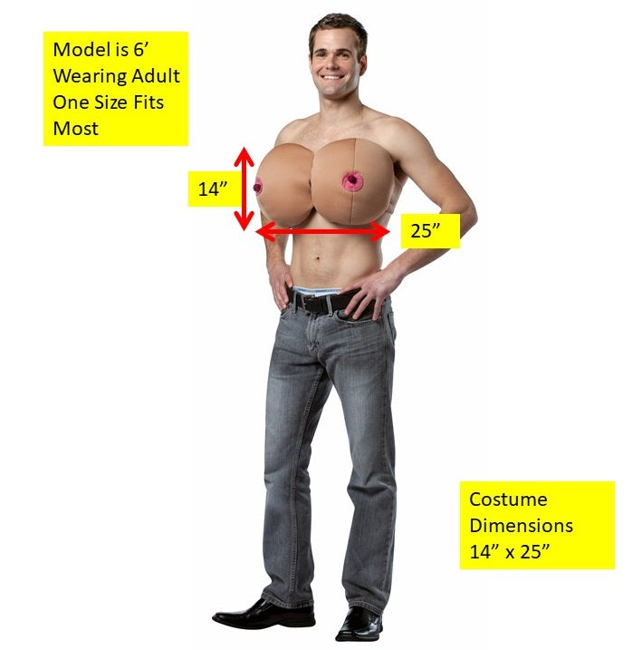Extreme Boobs Accessory Pad, Adult One Size