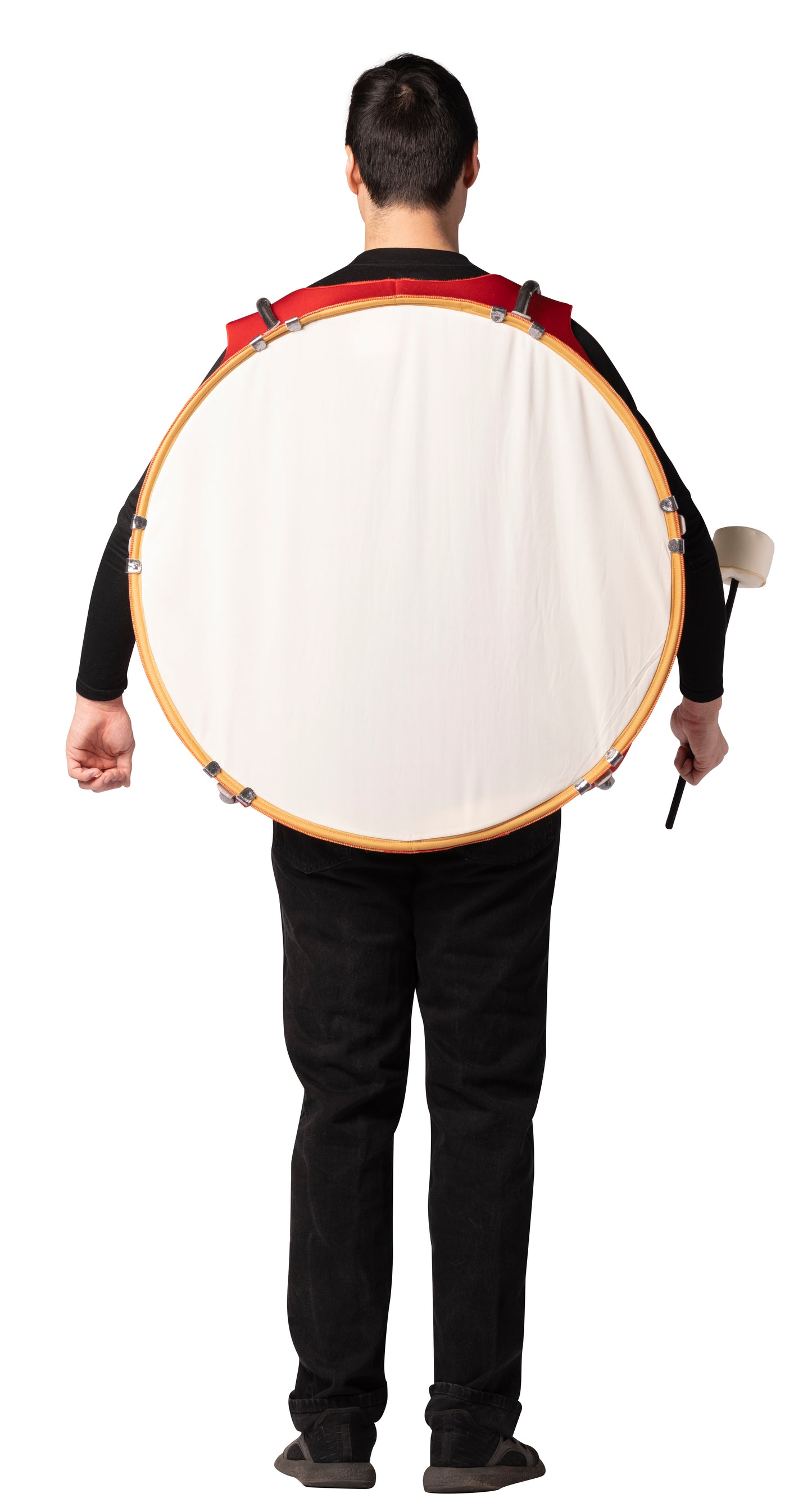 Bass Drum Costume with Sound, Adult One Size
