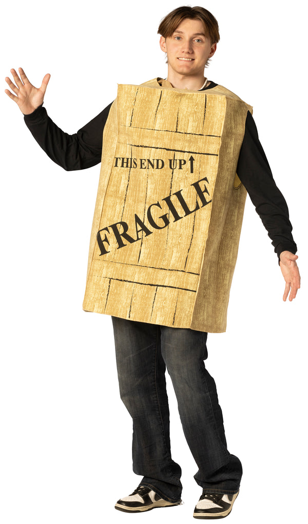 Fragile Leg Lamp Crate Costume, Adult One Size