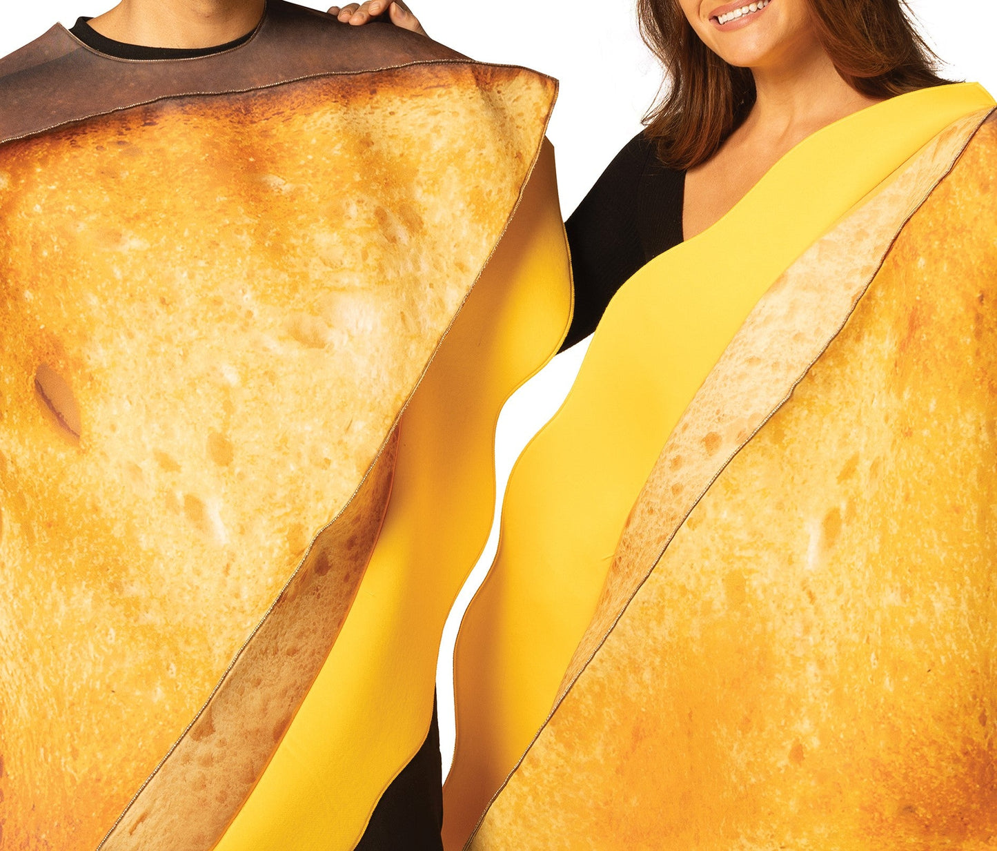 Grilled Cheese Sandwich Couple Costume, Adult One Size