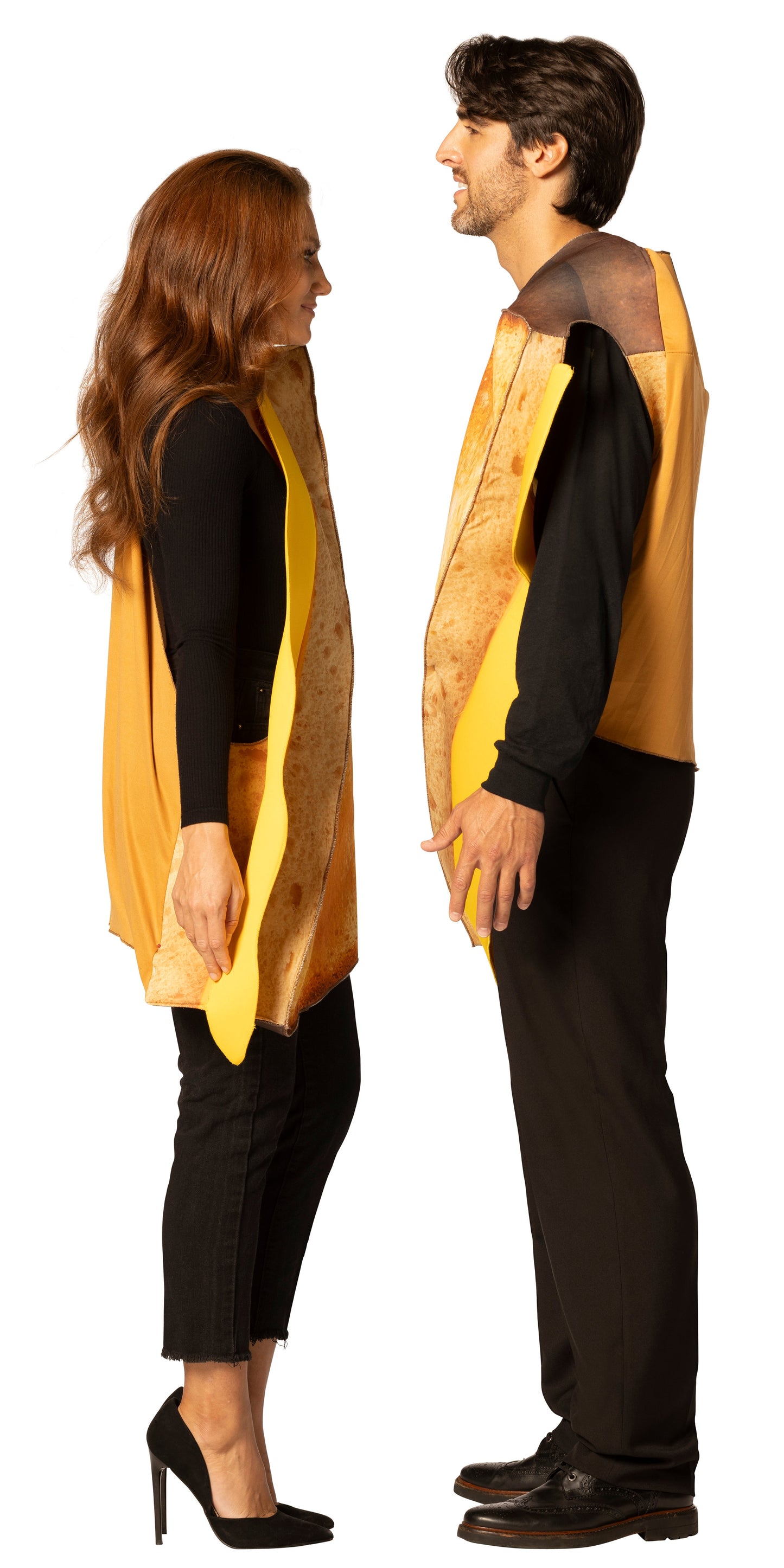 Grilled Cheese Sandwich Couple Costume, Adult One Size