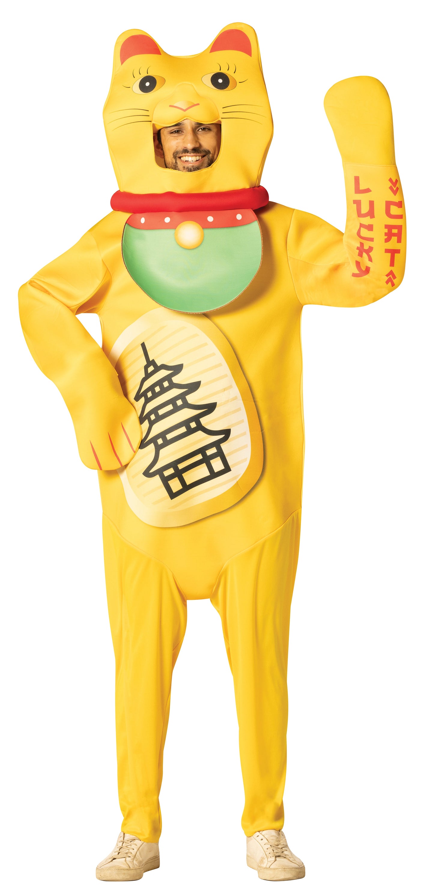 Lucky Cat Costume, Adult One Size