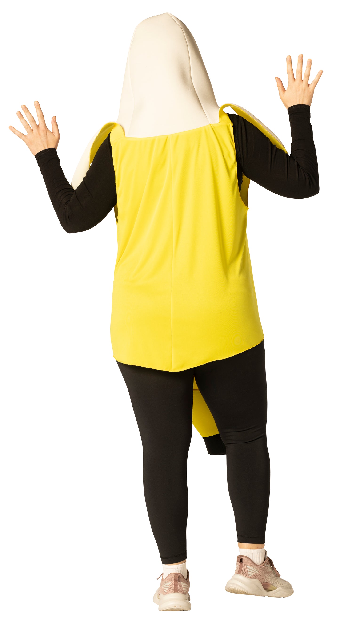 Peeled Banana Halloween Costume, Adult Plus Size