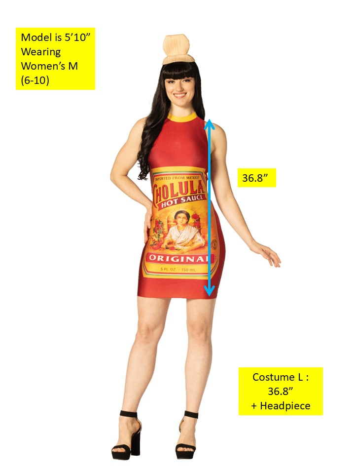 McCormick Cholula Dress Costume, Women's Various Sizes