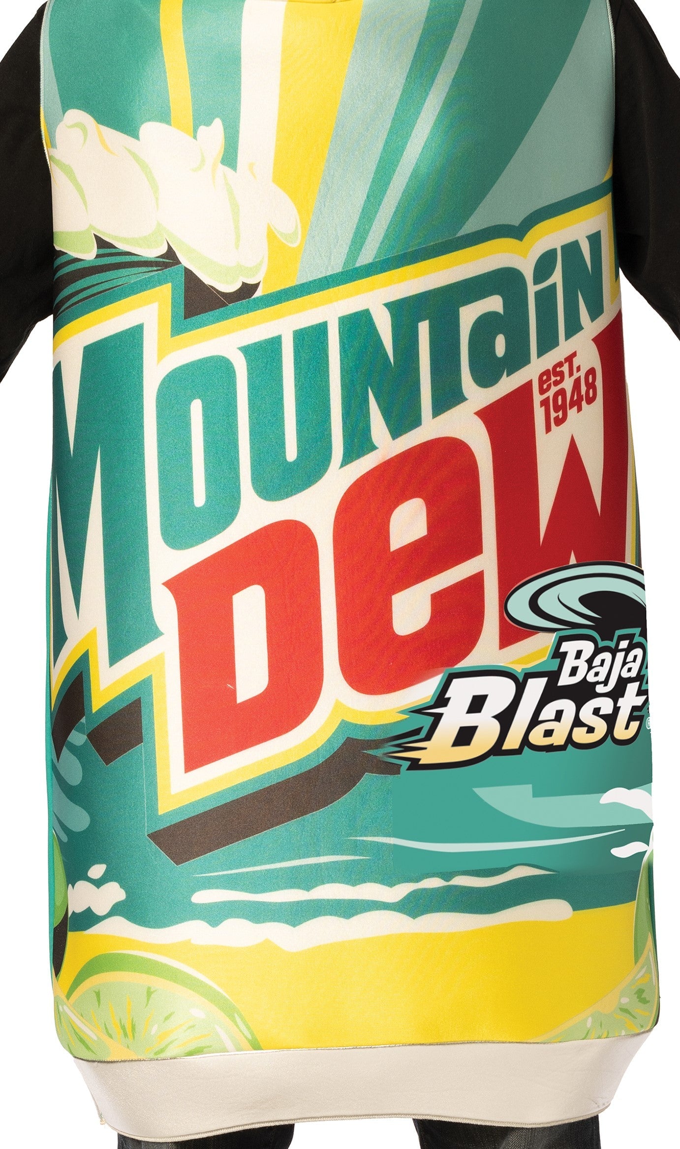 Mountain Dew Baja Blast Can Costume, Adult One Size