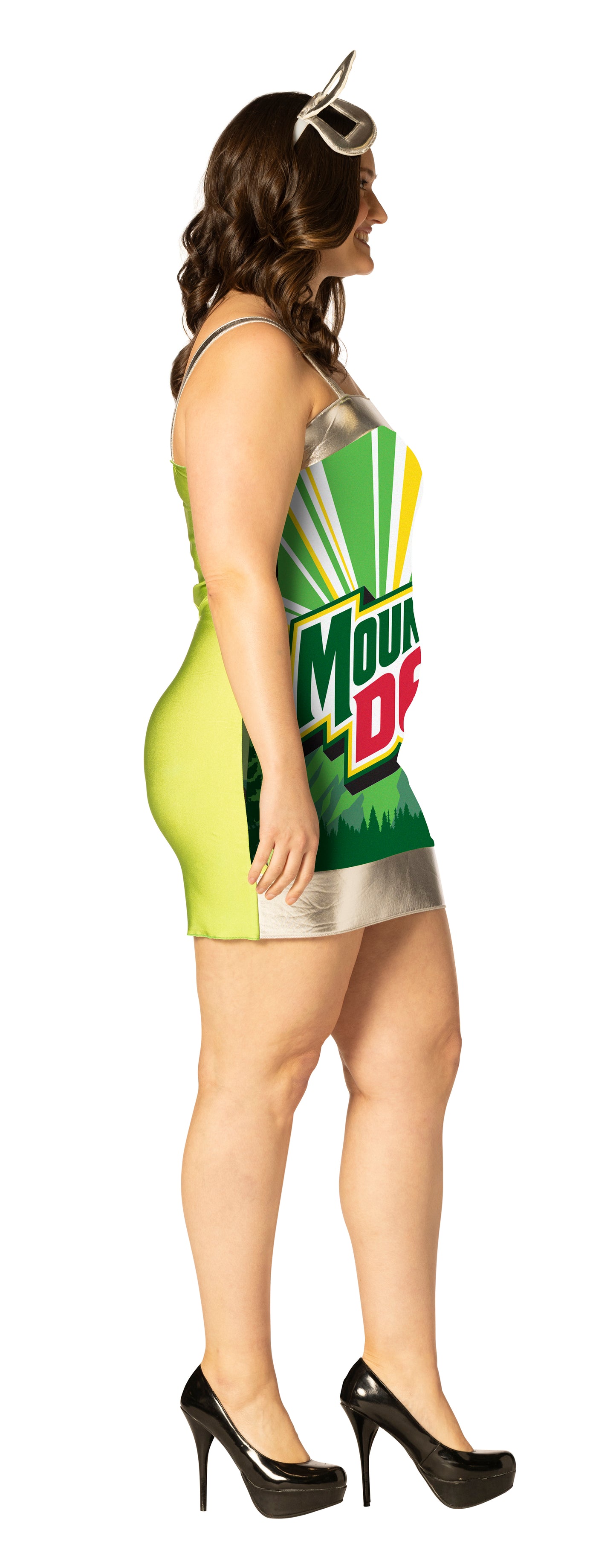 Mountain Dew Dress Costume, Women's Various Sizes