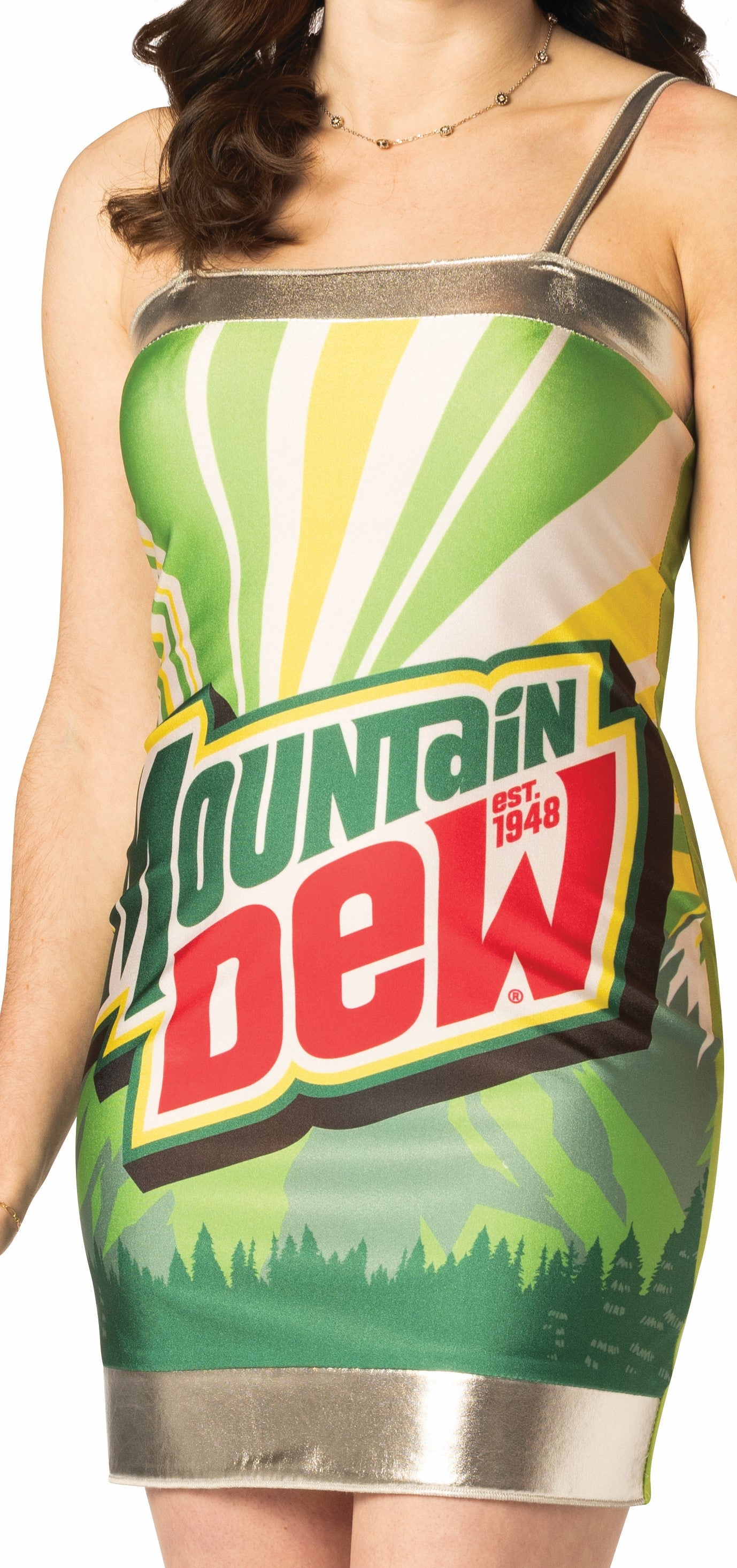 Mountain Dew Dress Costume, Women's Various Sizes