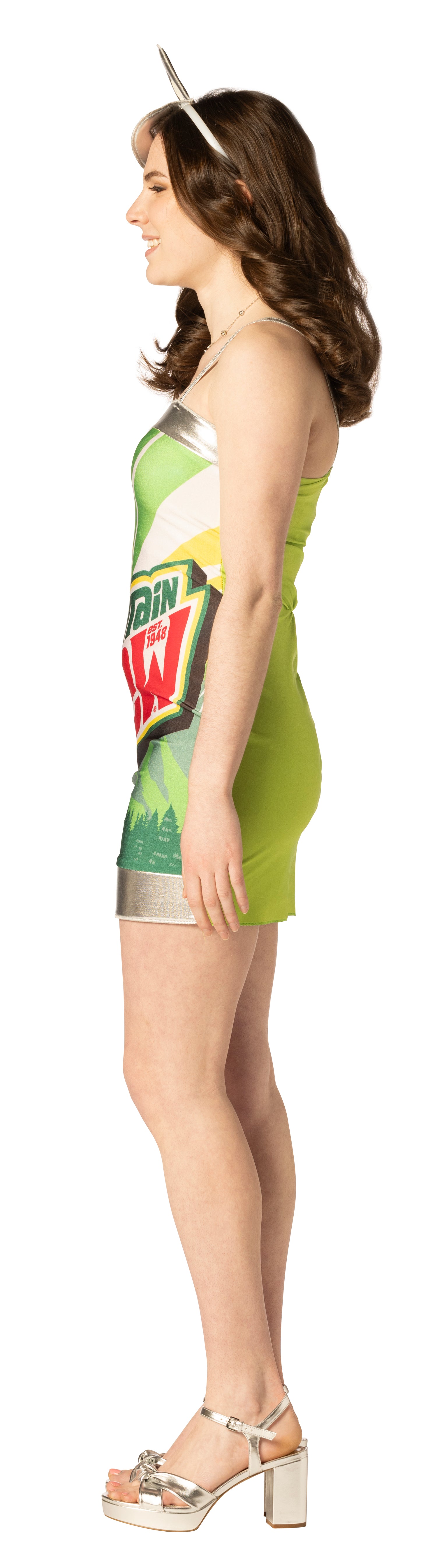 Mountain Dew Dress Costume, Women's Various Sizes