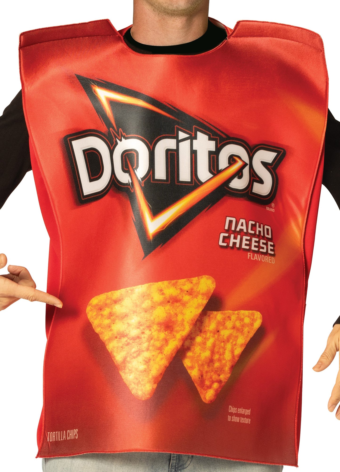 Doritos Nacho Cheese Bag Costume, Teen Size 16