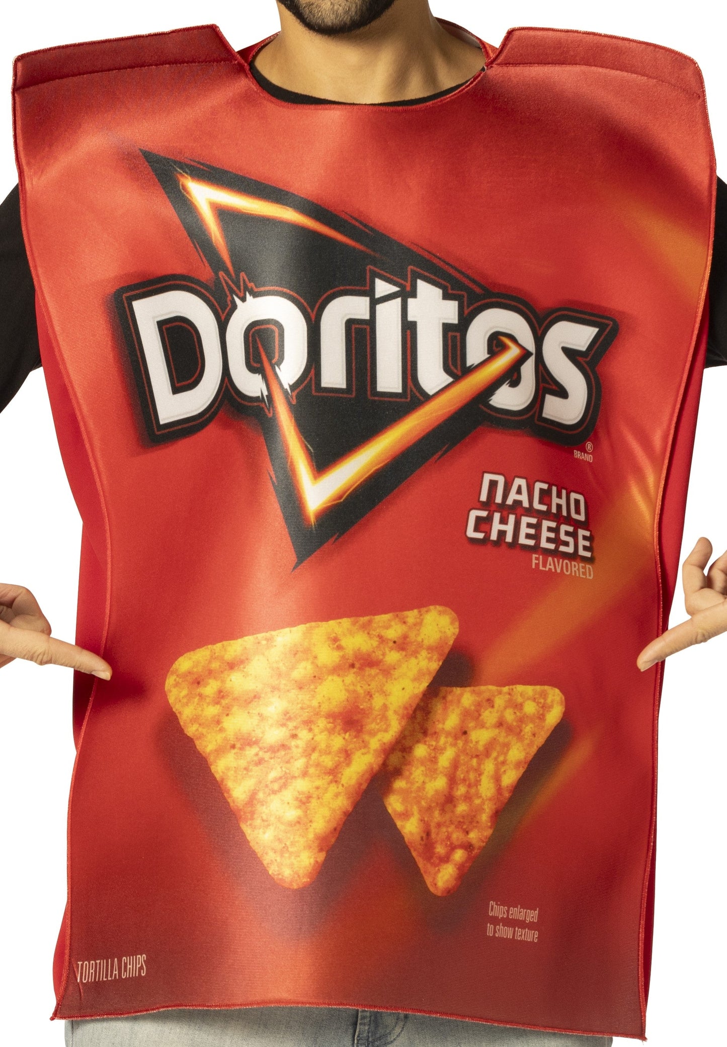 Doritos Nacho Cheese Bag Costume, Adult One Size