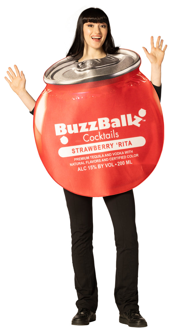 BuzzBallz Strawberry 'Rita Chiller Halloween Costume, Adult One Size