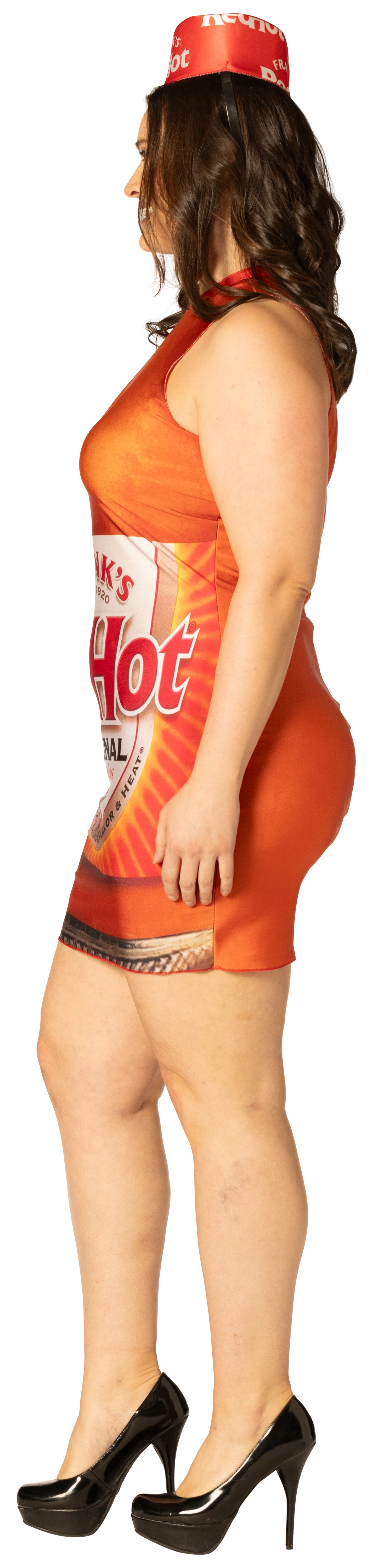 Frank's Red Hot Sauce Dress Costume, Women's Various Sizes
