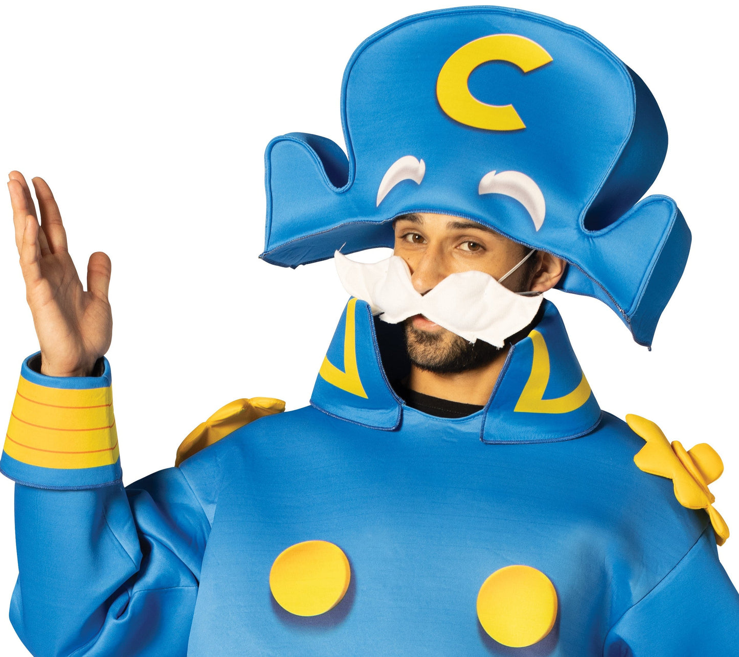Cap'n Crunch Character Costume Costume, Adult One Size