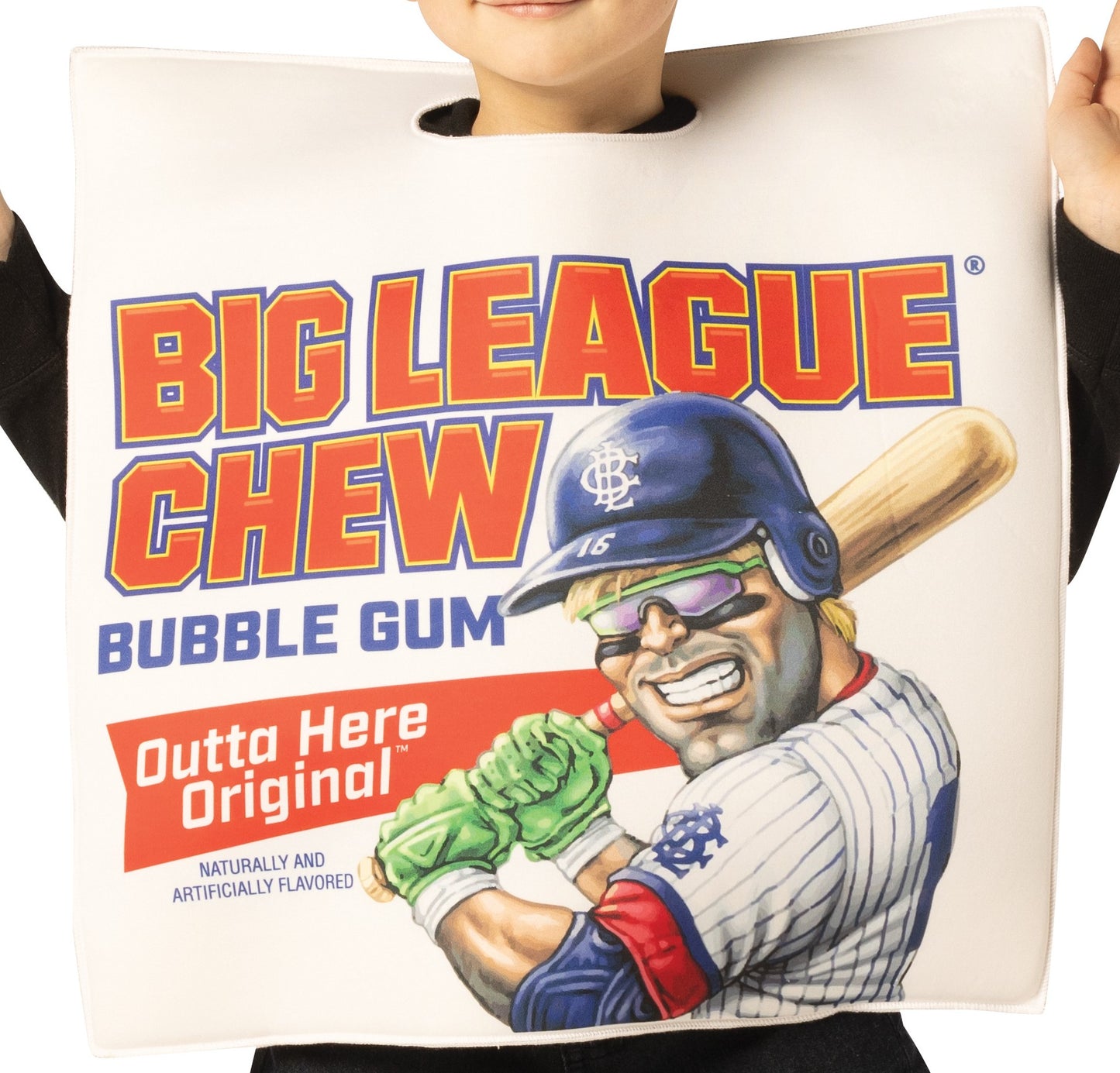 Big League Chew Gum Original Costume, Child Sizes 3-6 & 7-10