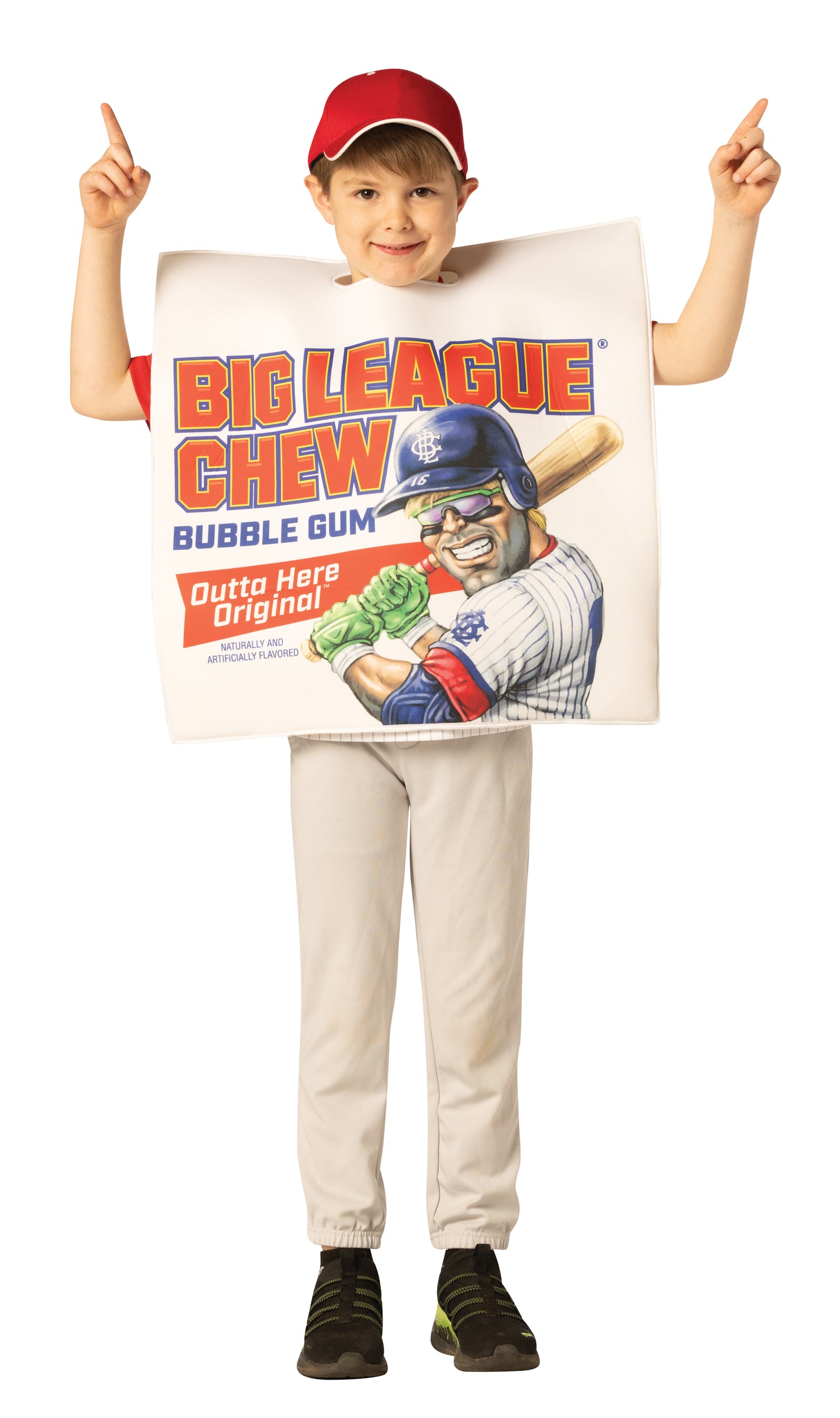 Big League Chew Gum Original Costume, Child Sizes 3-6 & 7-10