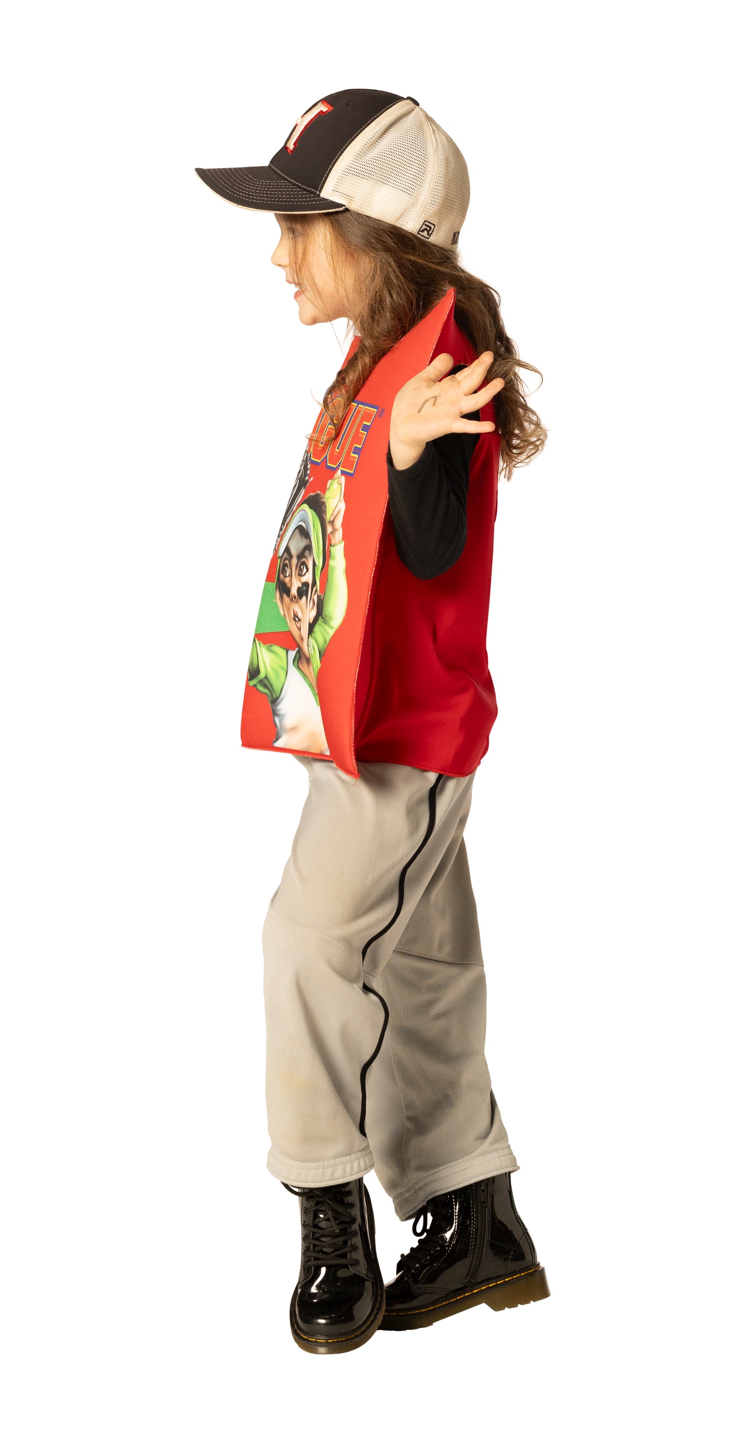 Big League Chew Gum Strawberry Costume, Child Sizes 3-6 & 7-10