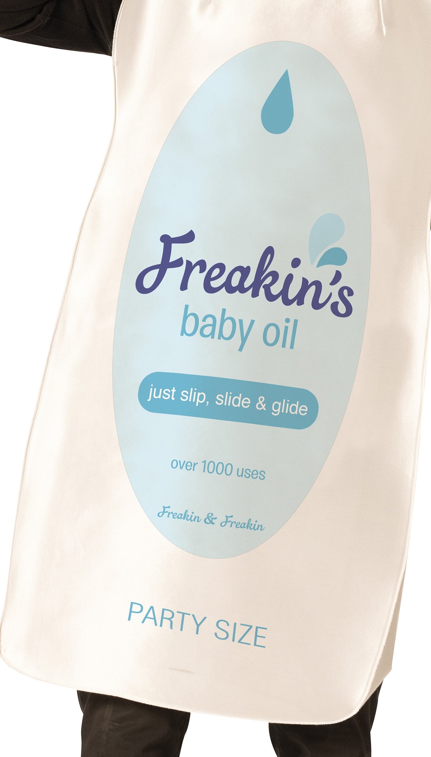 Baby Oil Bottle Costume, Adult One Size