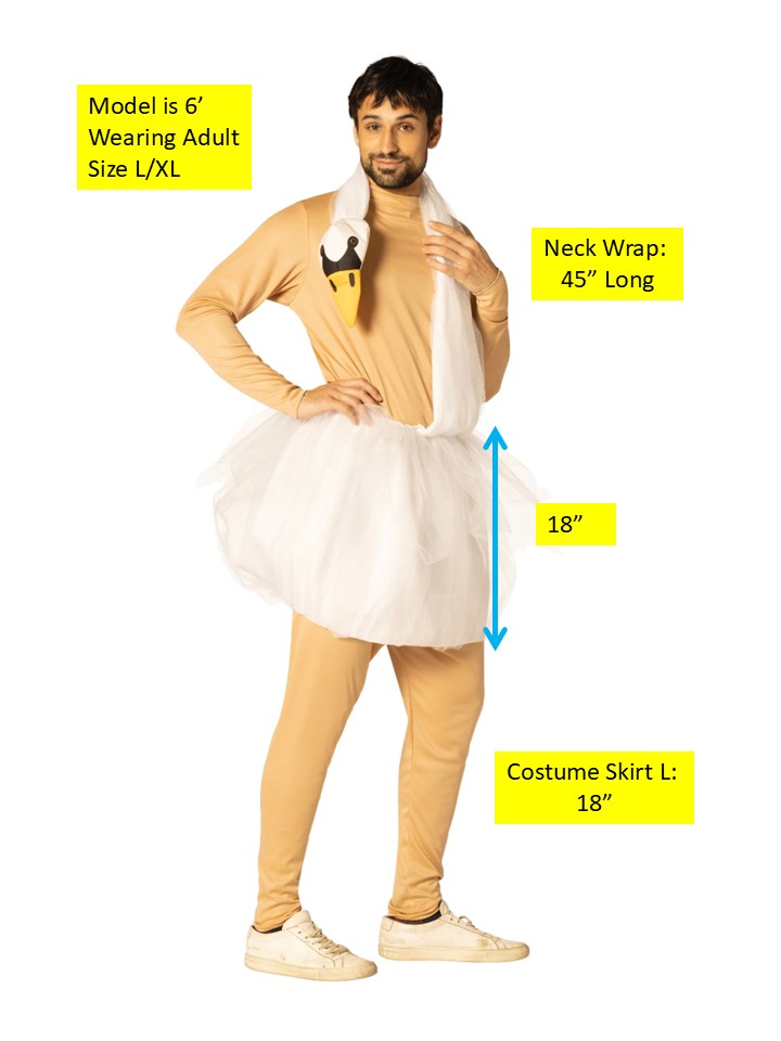 White Swan Costume, Various Sizes