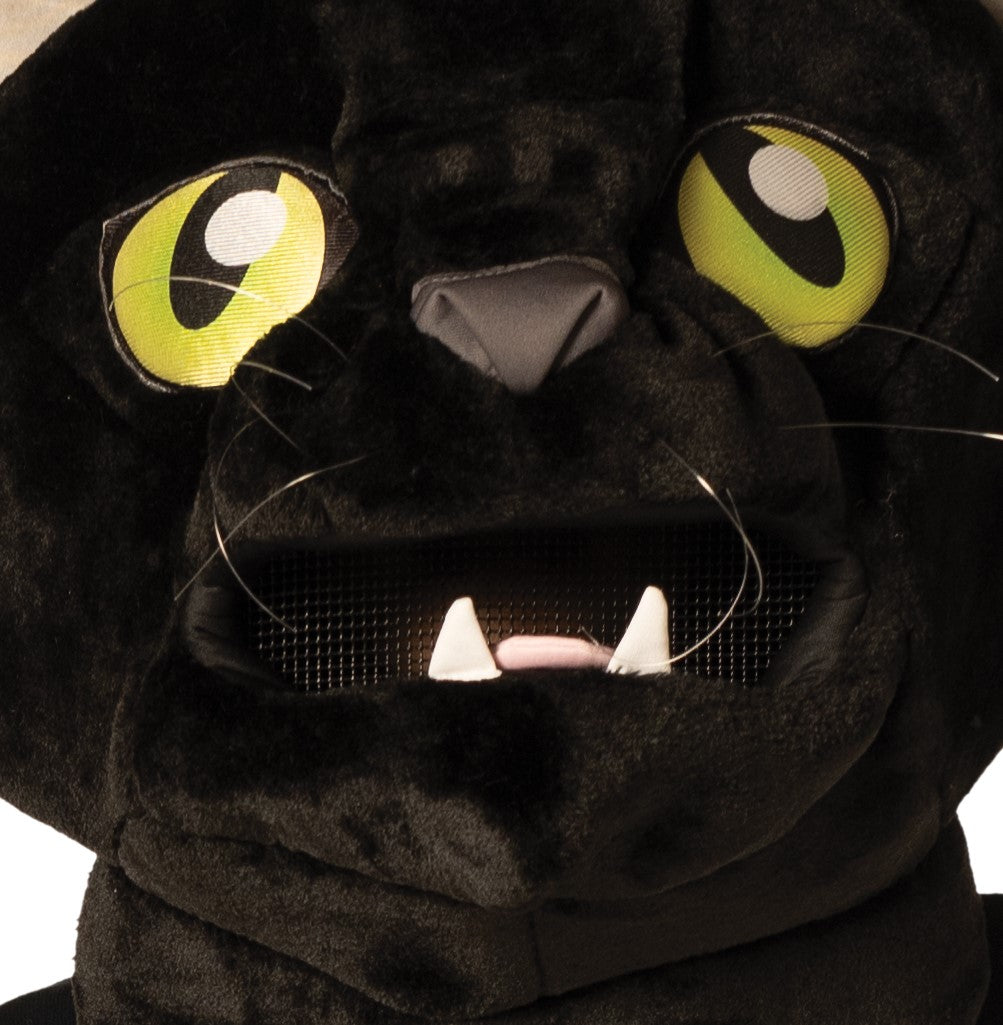 Black Cat Head Halloween Costume, Adult One Size