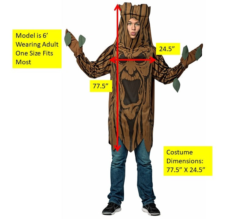 Scary Tree Costume, Adult One Size