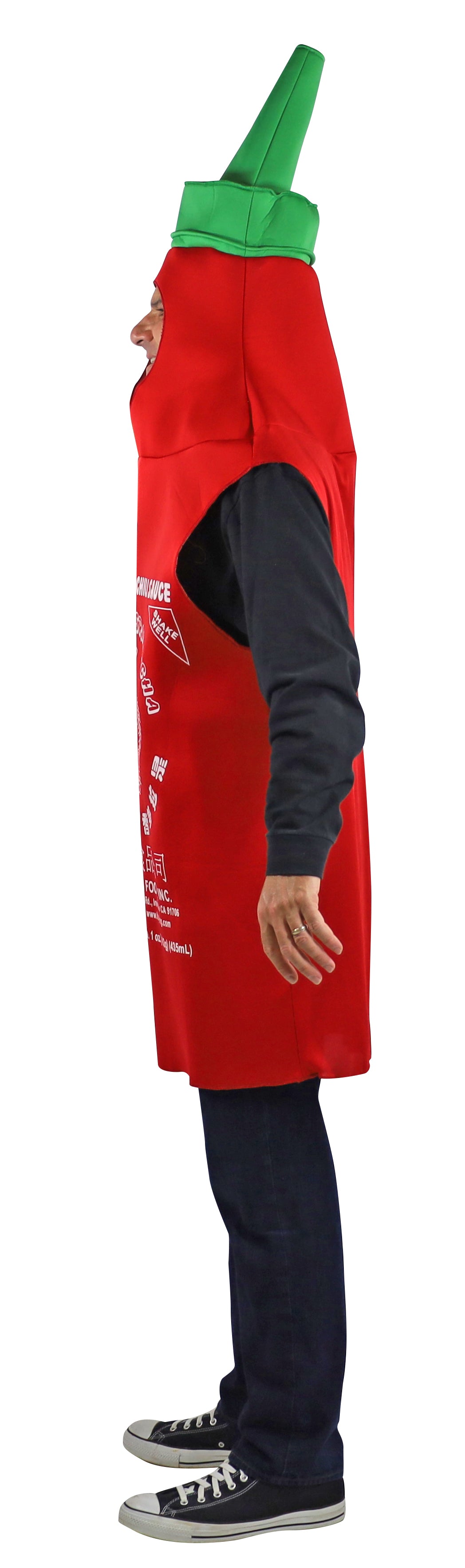 Sriracha Costume, Adult One Size