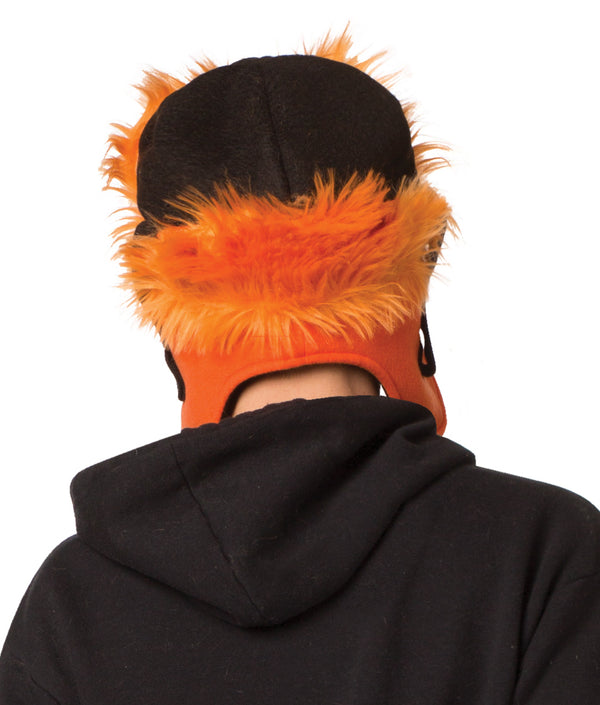 NHL's Philadelphia Flyers Gritty Mascot Head-wear 4 Piece Fan Pack, Adult One Size