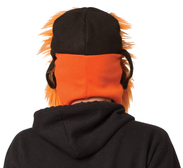 NHL's Philadelphia Flyers Gritty Mascot Head-wear 4 Piece Fan Pack, Adult One Size