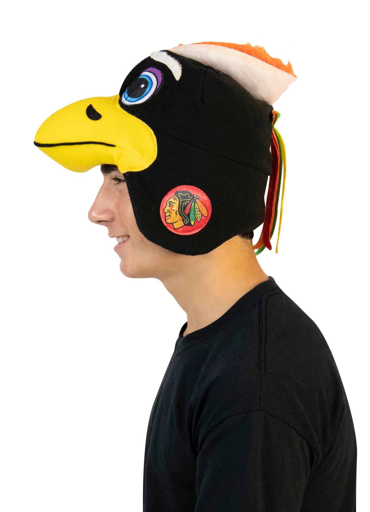 NHL Tommy Chicago Blackhawks Trapper Hat, Adult One Size
