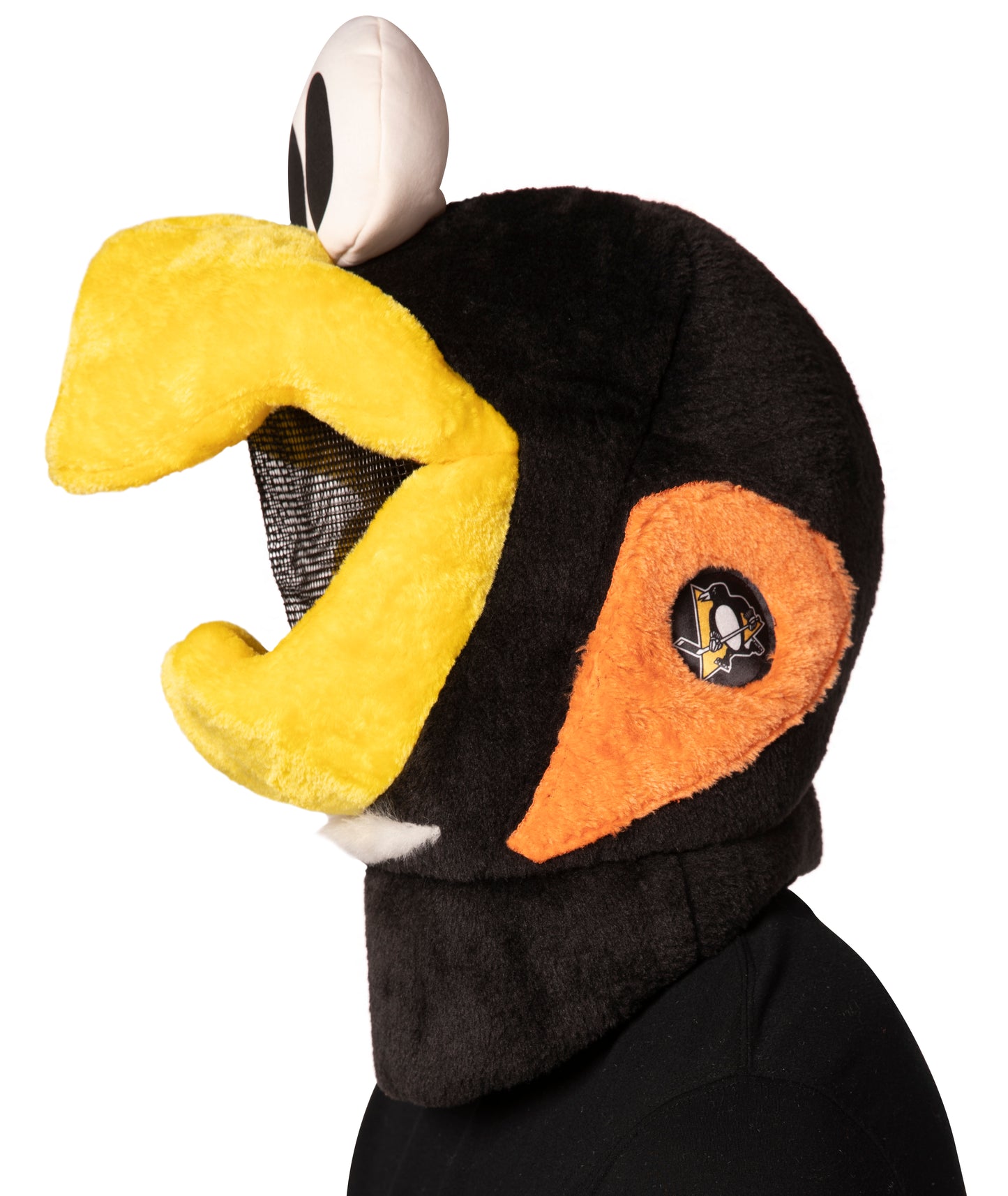NHL Iceburgh Pittsburgh Penguins Mascot Head, Adult One Size