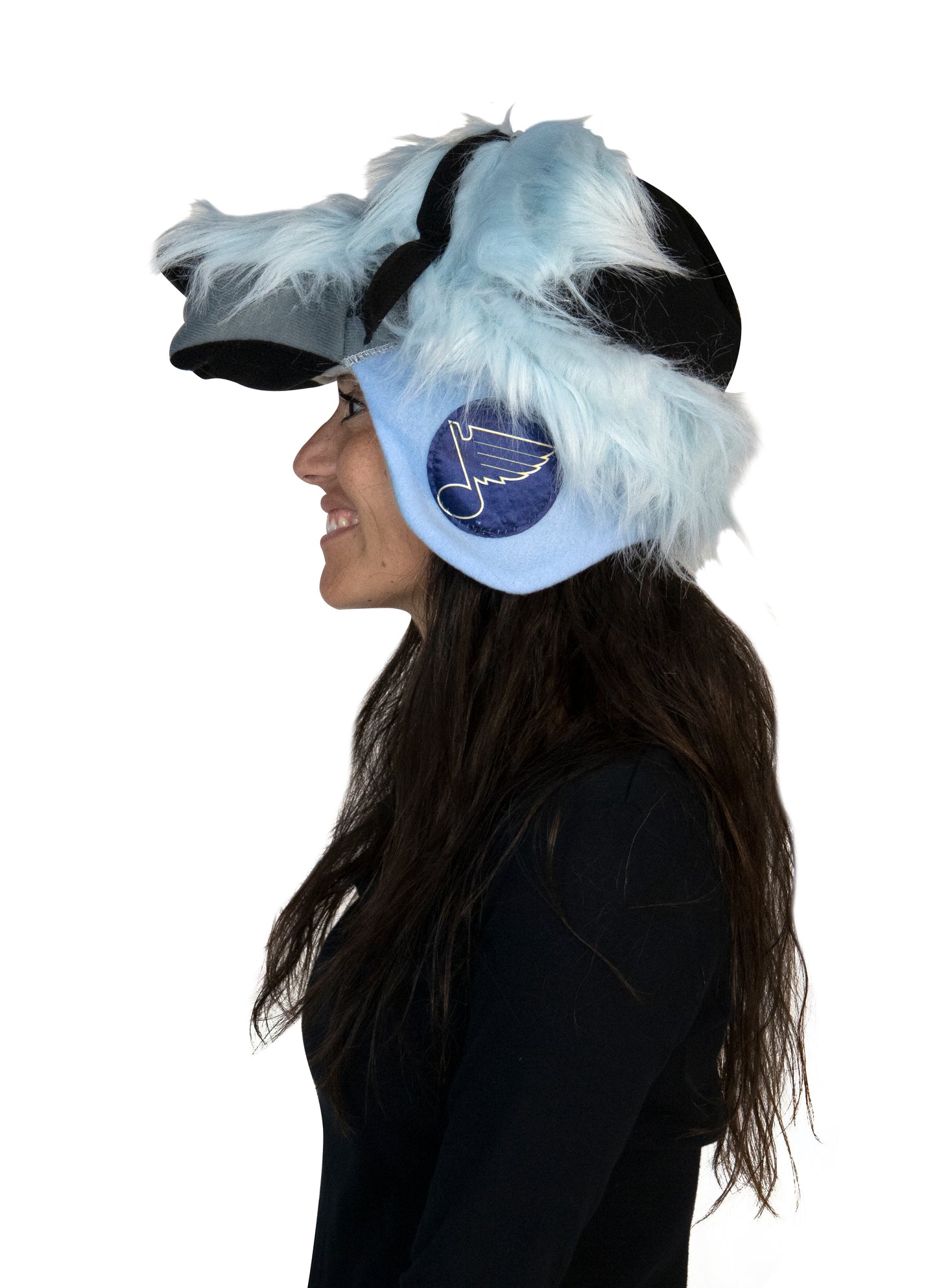 NHL Louie St. Louis Blues Trapper Hat, Adult One Size