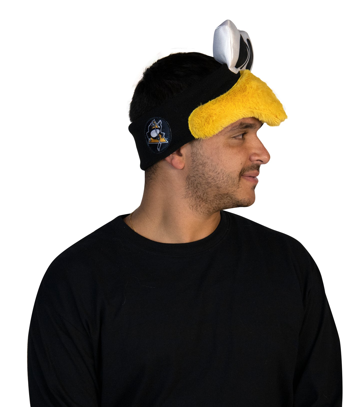 NHL Iceburgh Pittsburgh Penguins Headband, Adult One Size