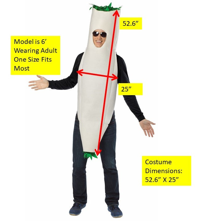 Spliff Costume, Adult One Size
