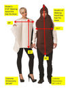 Poop and Toilet Paper Couples Halloween Costume, Adult One Size