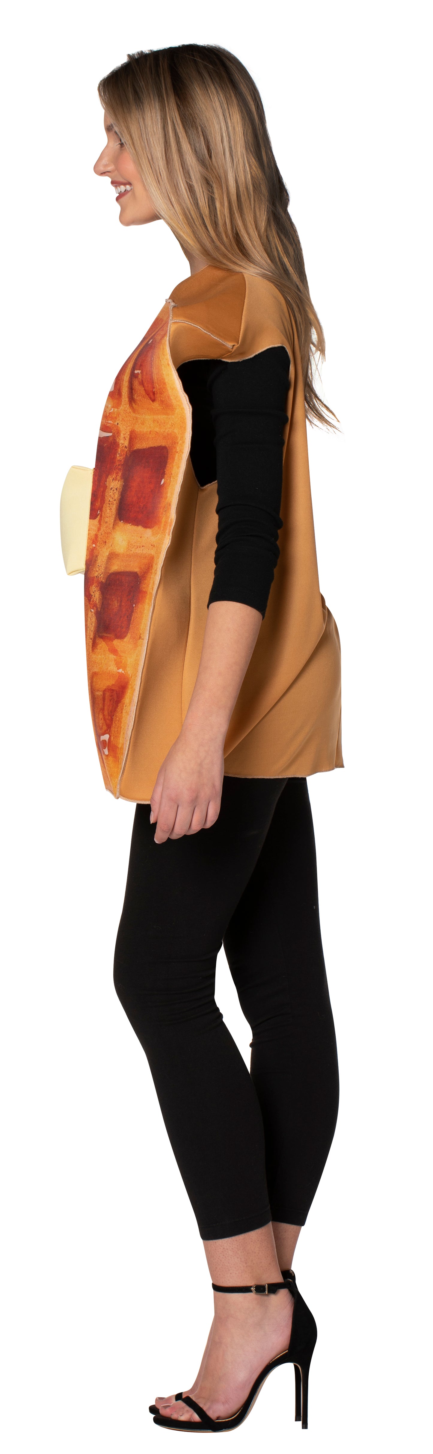 Waffle & Ice Cream Cone Couples Costume, Adult One Size