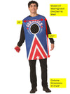 Cornhole Interactive Game Costume, Adult One Size