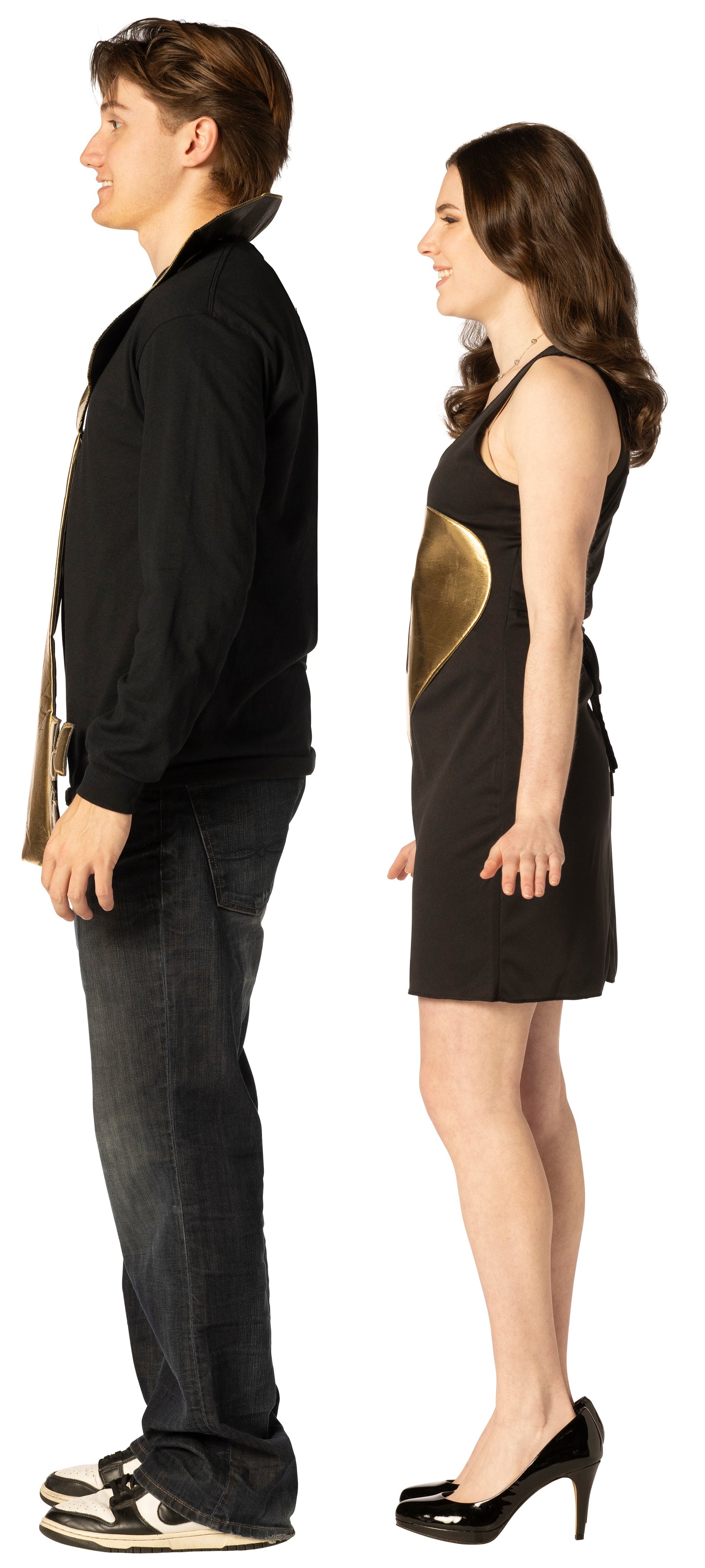 Key to My Heart Couples Costume, One Size & Women's Size 4-10
