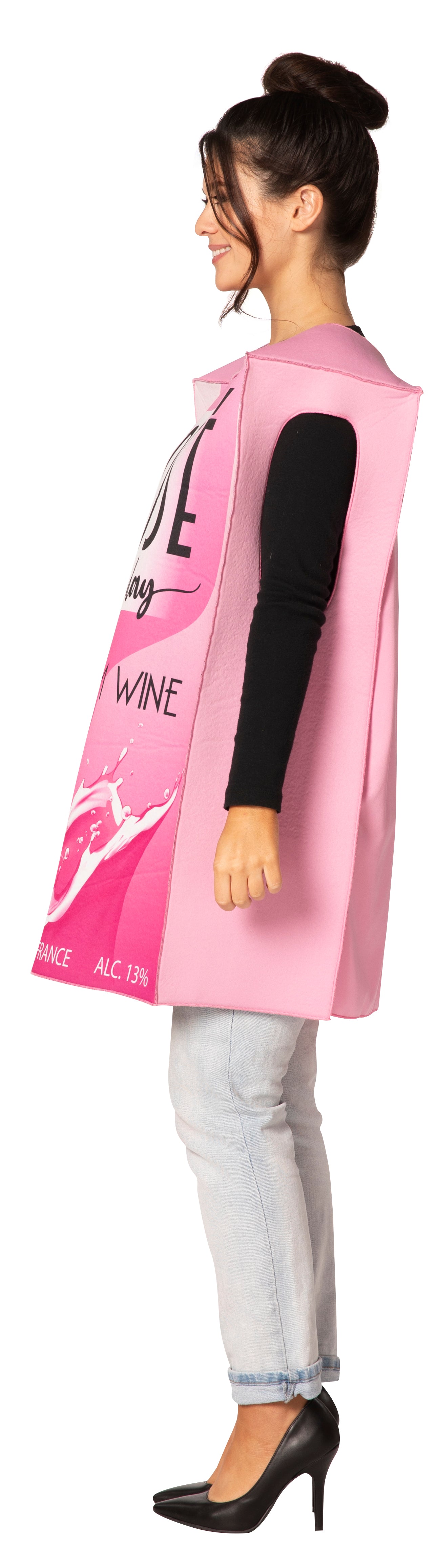 Wine Box Rose & Wine Rose` Dress Couples Costume, Adult One Size & Women's Size 4-10