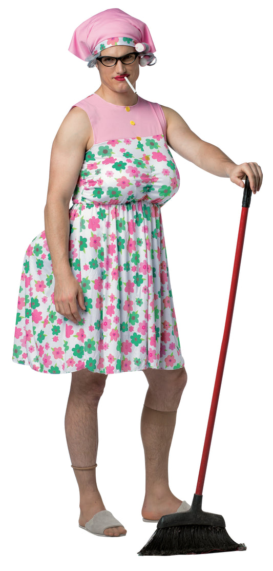 Grumpy Granny Men's Halloween Costume, Adult One Size