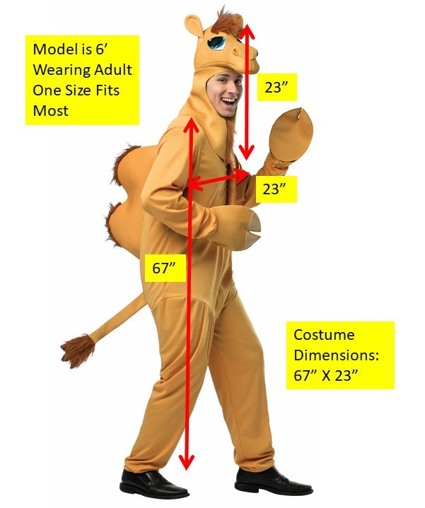 Camel Costume, Adult One Size