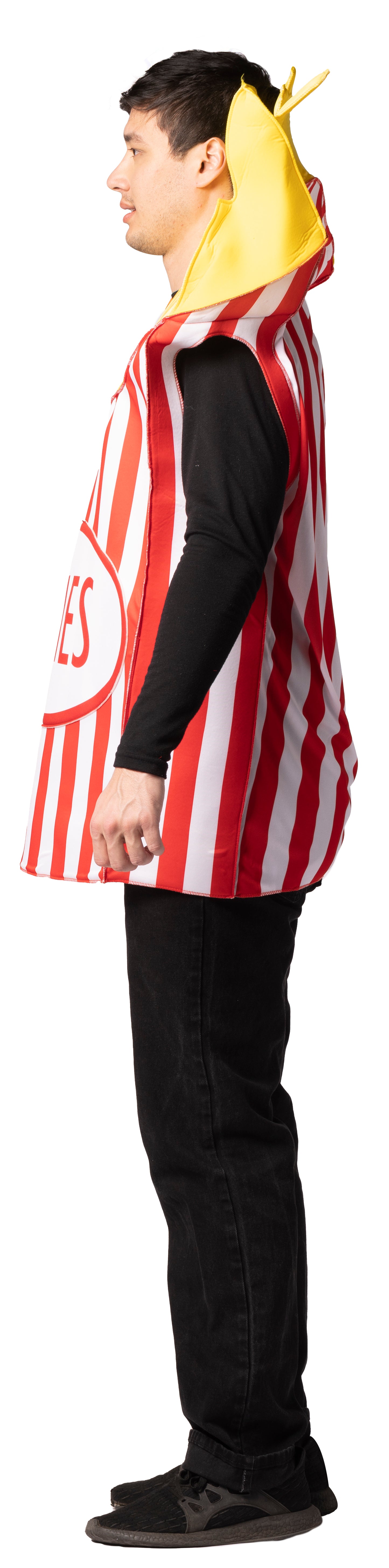 French Fries Tunic & Dress Couples Costume, Adult One Size & Women's 2-8