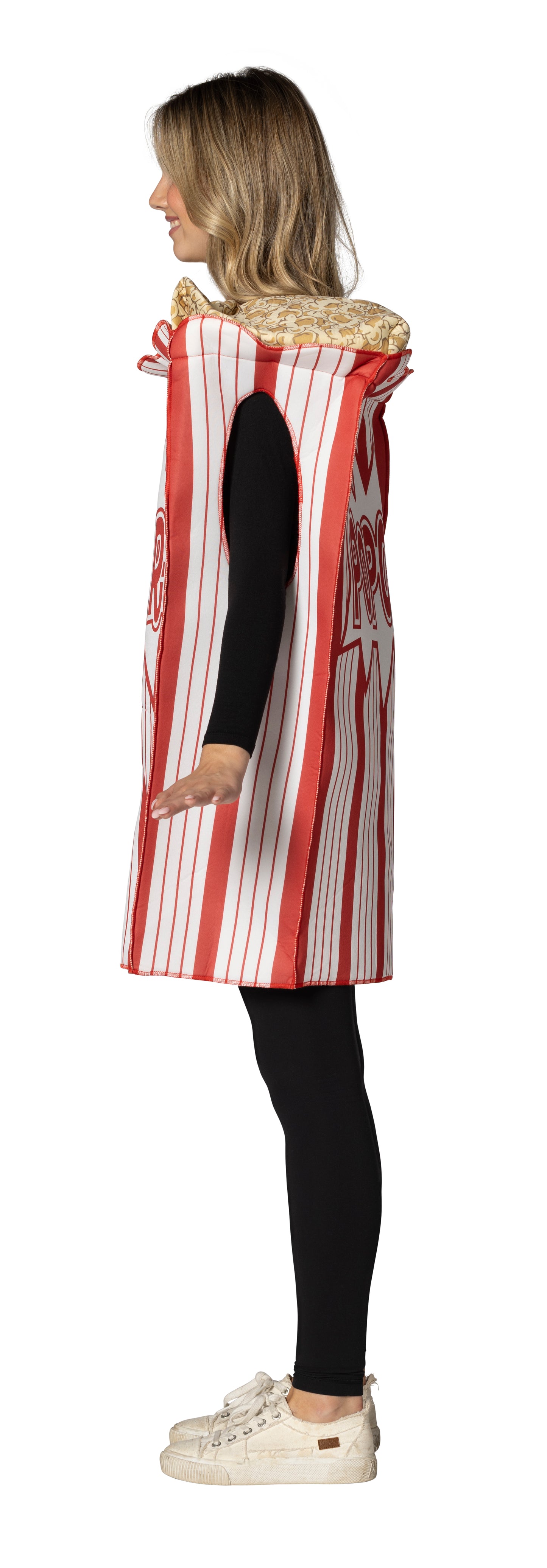 Movie Night Popcorn Costume, Adult One Size
