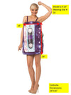 Vintage Mix Tape Dress, Women's Size 4-10