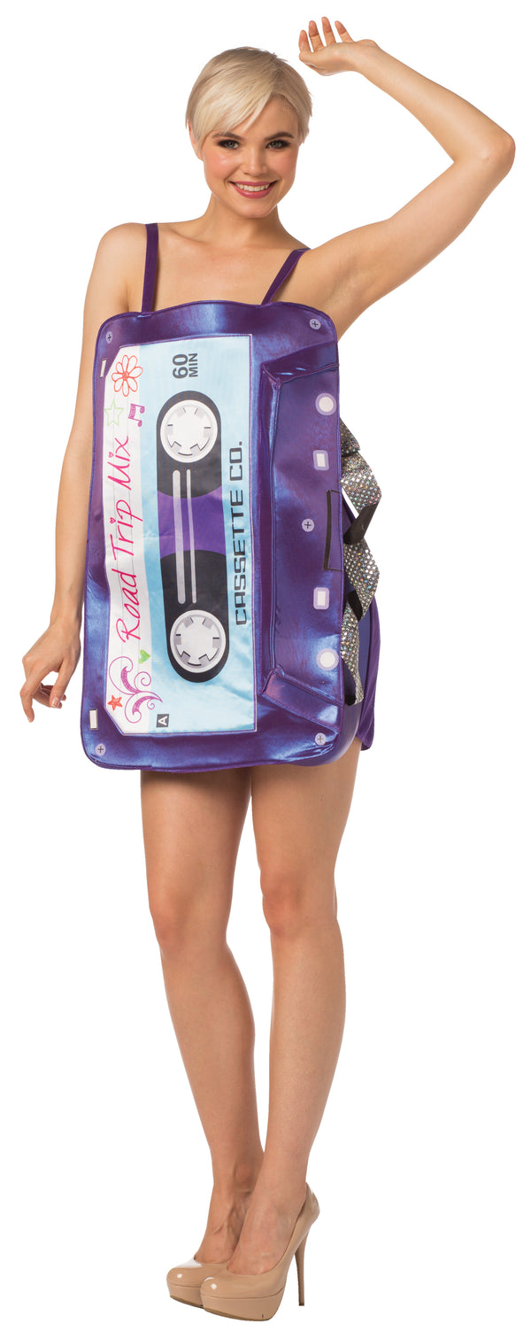 Vintage Mix Tape Dress, Women's Size 4-10