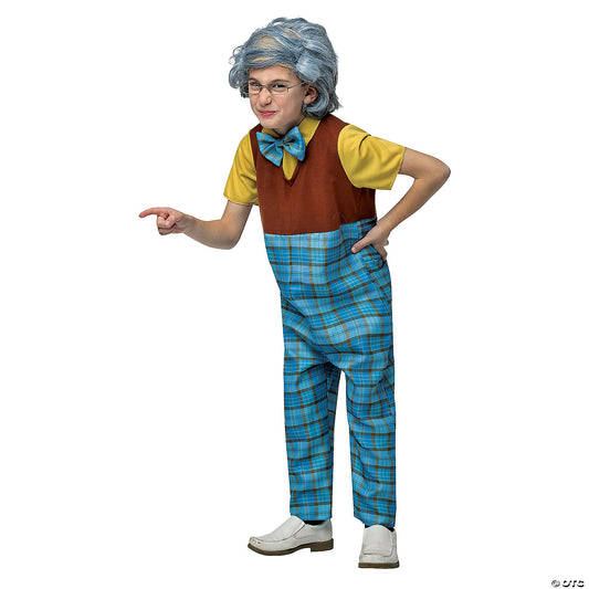 Boys Grandpa Kids Costume, Child Size 7-10