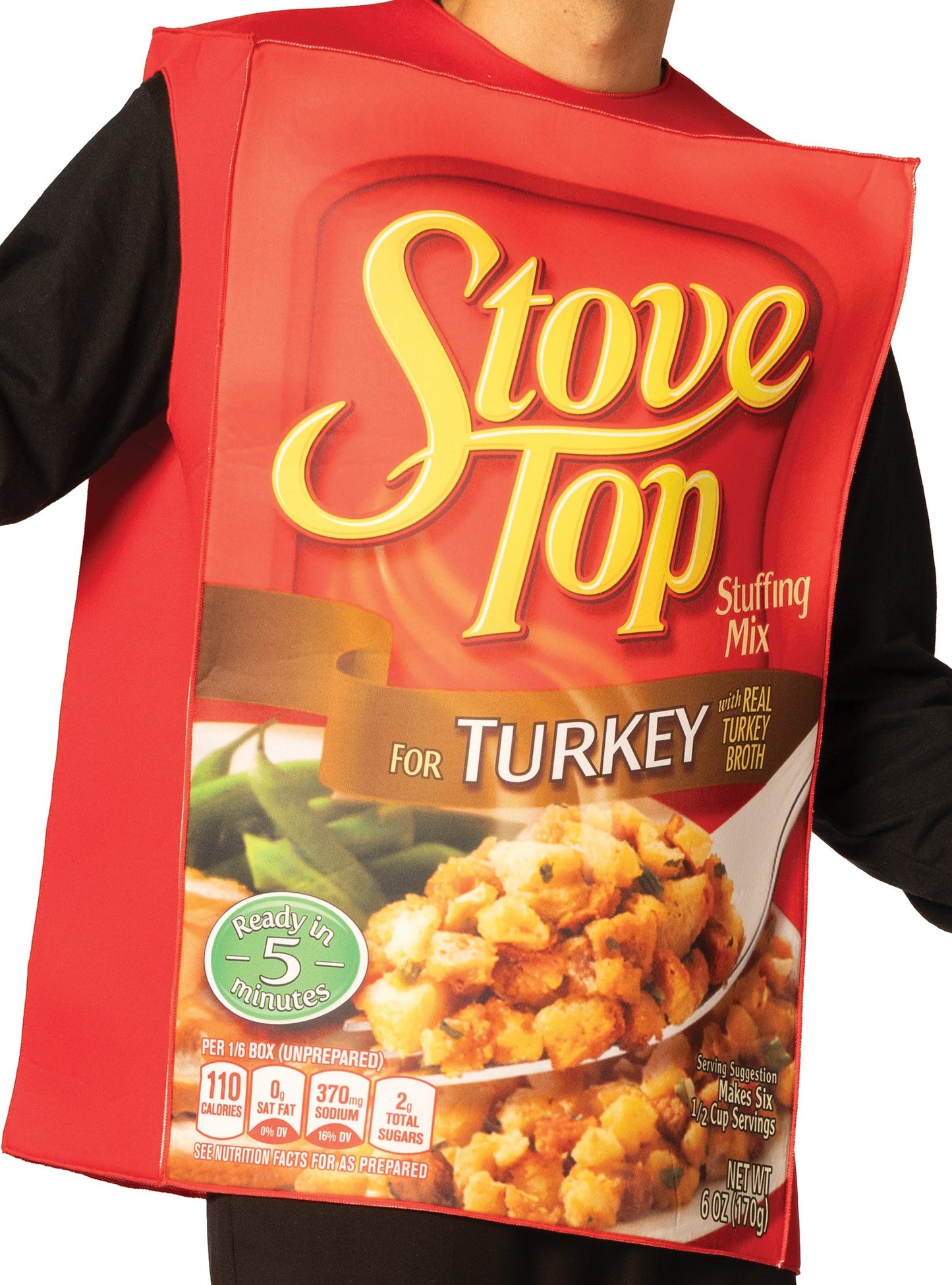 Kraft Stove Top Turkey Stuffing Costume, Adult One Size
