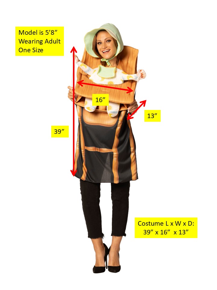 Baby High Chair Costume, Adult One Size
