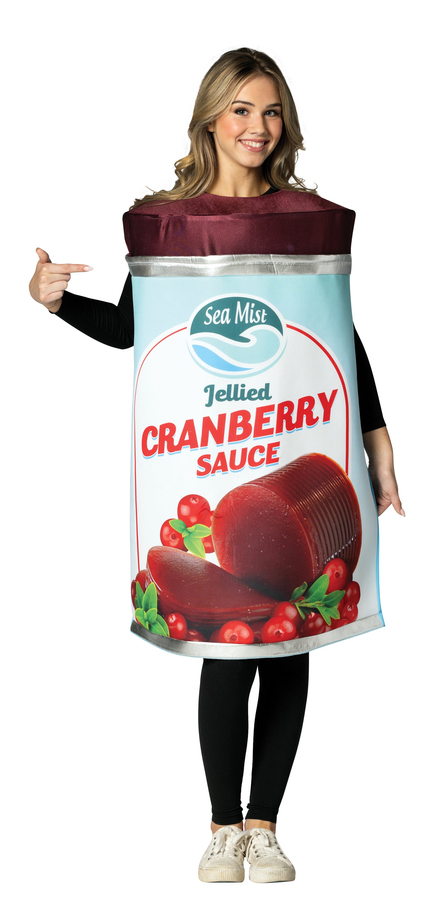 Cranberry Sauce Halloween Costume, Adult One Size