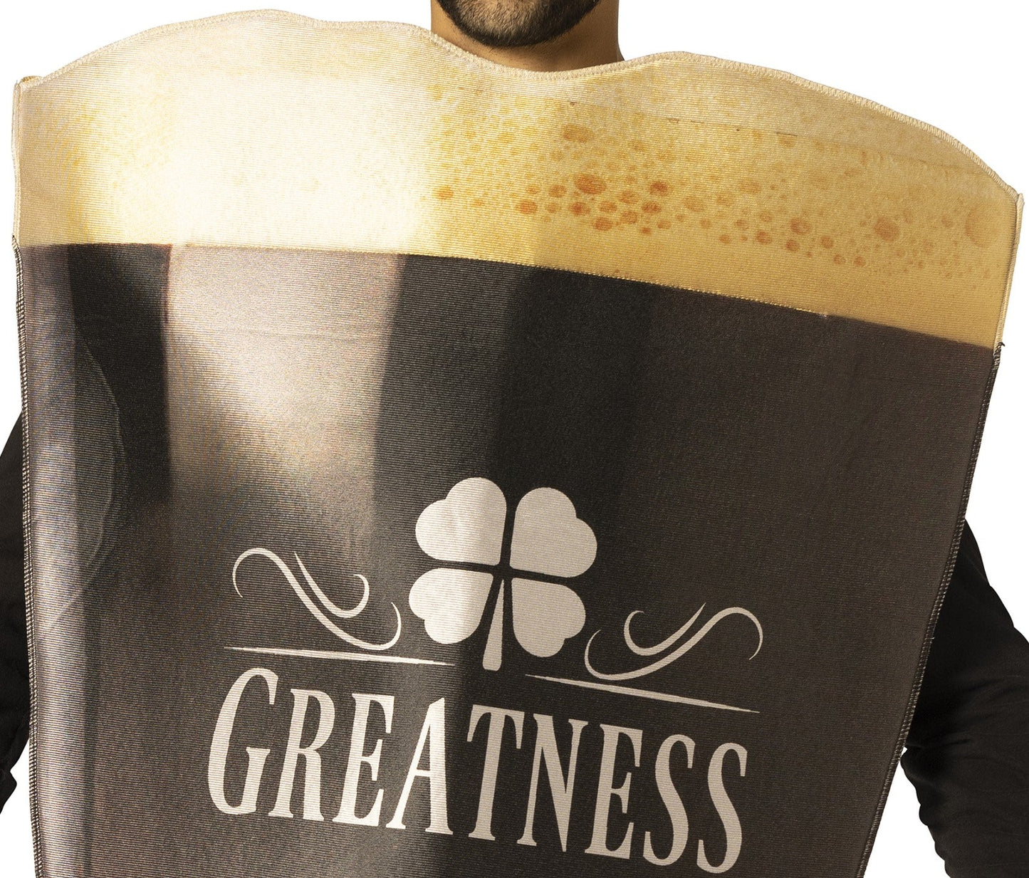 Dark Beer Glass Costume, Adult One Size