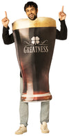 Dark Beer Glass Costume, Adult One Size